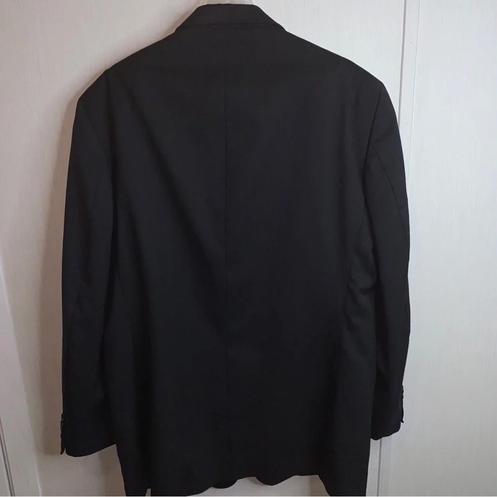 Nautica Gray Sport Coat Classic Single-Breasted Blazer 100% wool